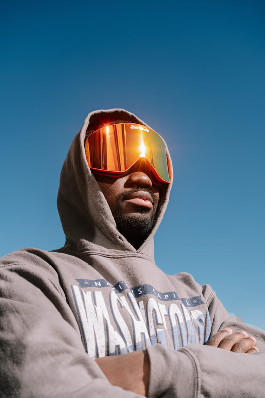 Helt Utrolig Rød Isebjørnbrille